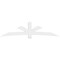 Ekena Millwork Davenport Architectural Grade PVC Gable Bracket, 108"W x 27"H x 2"D x 6"F, 6/12 Pitch GBP108X27X0206DAV00 - alternate 2